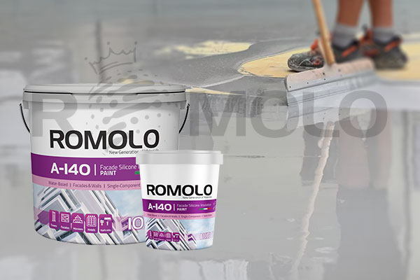 تفاوت رنگ‌ عایق رطوبتی سیلیکونی رومولو با پوشش‌های سنتی