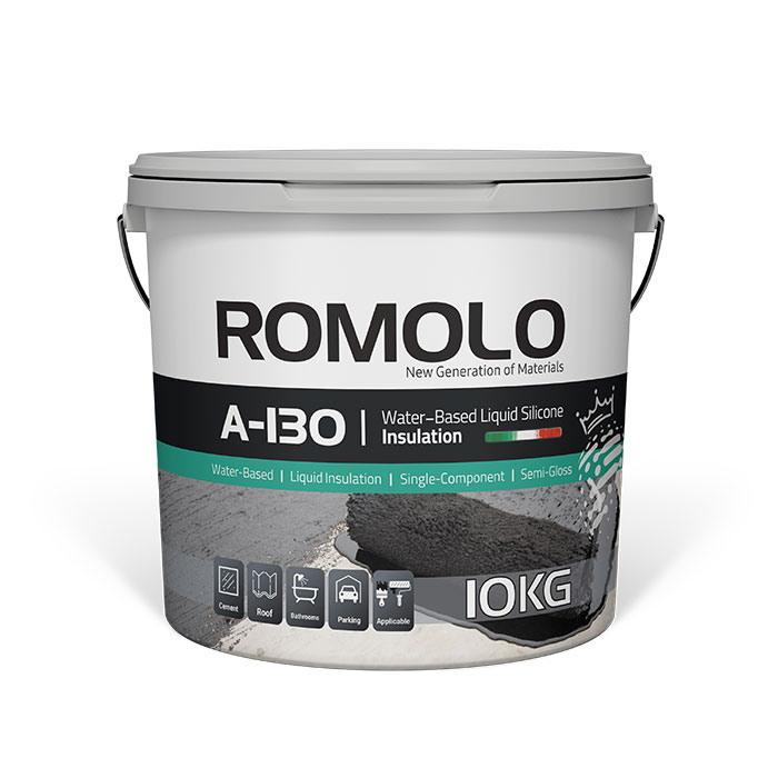 ایزوگام مایع سیلیکونی رومولو | تک جزئی و پایه آب